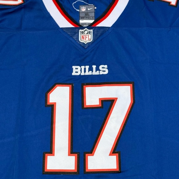 Buffalo Bills Josh Allen # 17 Jersey , Unisex - Picture 4 of 16